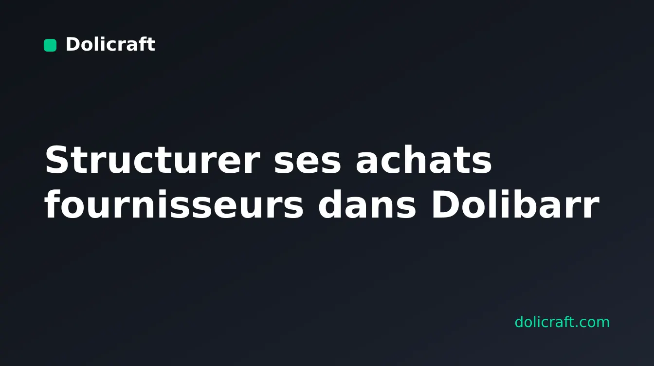 Bureau d'achats avec bons de commande, cartons de marchandises et classeurs fournisseurs alignés sur une table